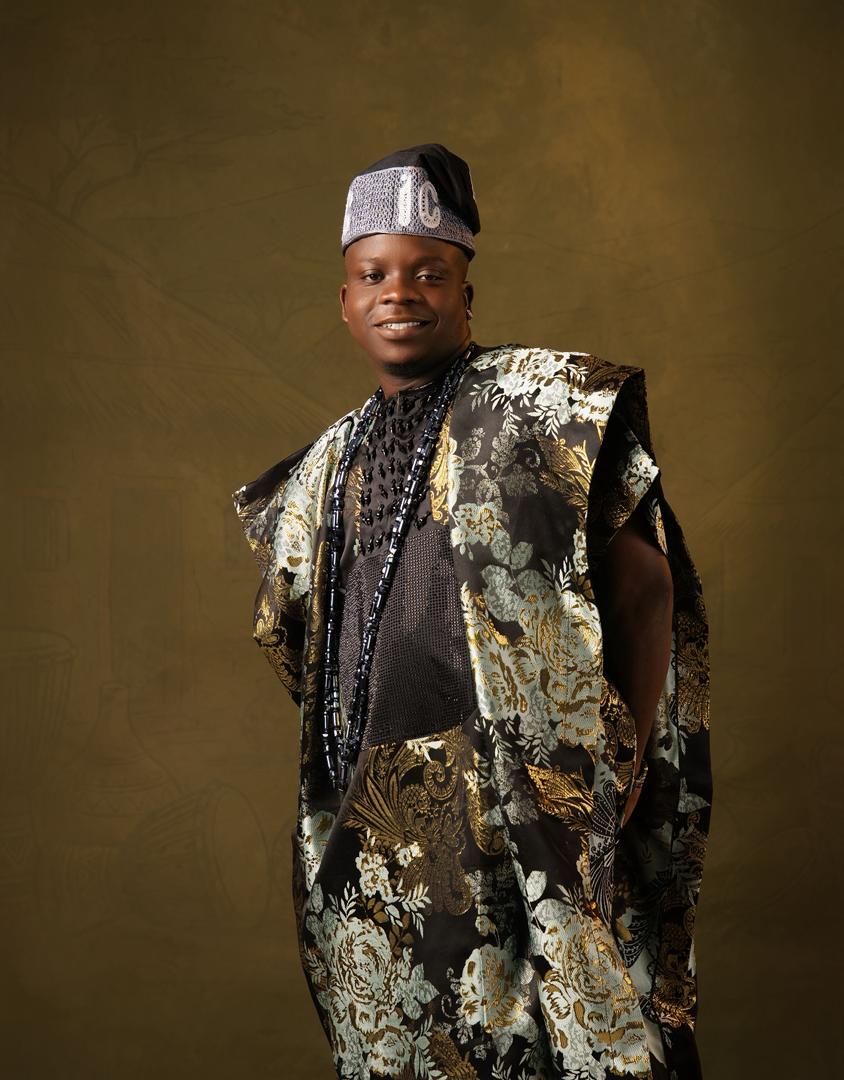 Bolaji in traditional attire